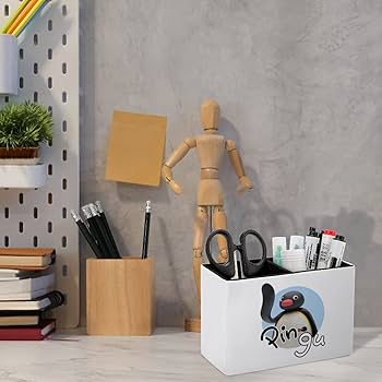Amazon.co.jp: ペンスタンド ピングー キャラクター ペンギン